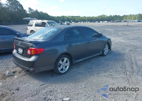 2009 Toyota Corolla Xrs from USA, damaged, VIN 1NXBE40E09Z035166